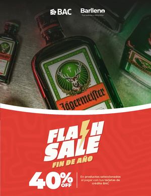 Catalogo Flash Sale Fin de Año 40% Bac Diciembre