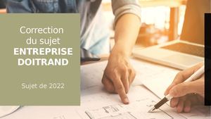 Correction Du Sujet Doitrand