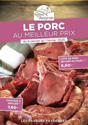 Foire au porc janvier 2025 - Rodez