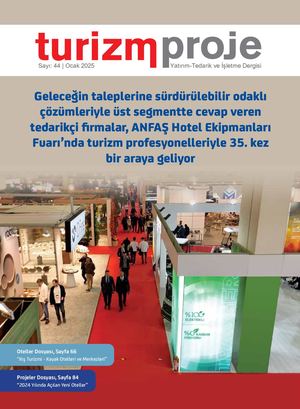 Turizm Proje Dergisi Ocak 2025
