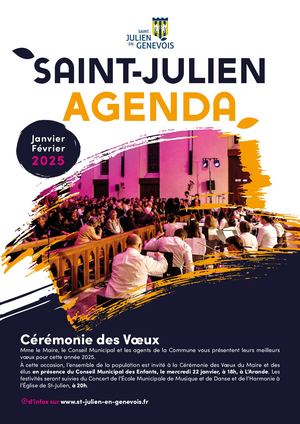 Saint-Julien Agenda - (Janvier/Février 2025)
