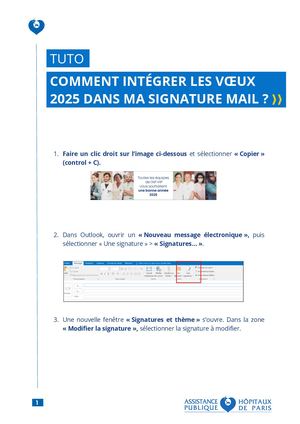 Tuto Integrer Voeux Dans Signature 2025