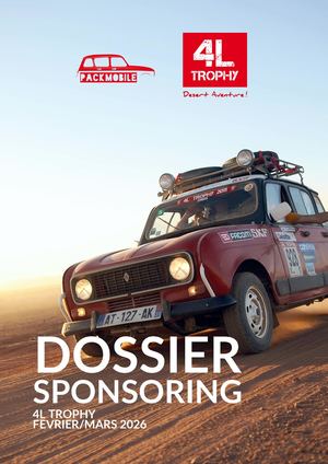 Dossier De Partenariat Red 4 Dreams 4l Trophy 2026