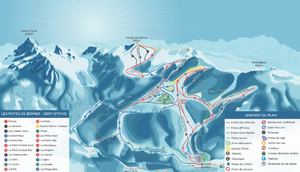 Plan Pistes Domaine Skiable Bernex (1)