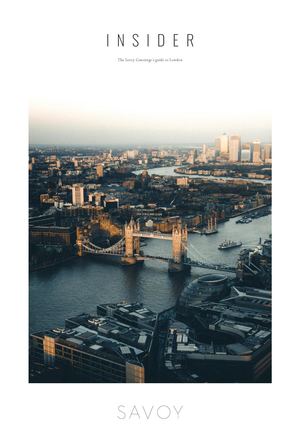 The Savoy Concierge Welcome To London Guide 2025