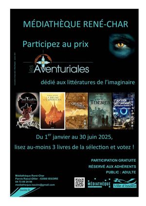 Présentation Prix des Aventuriales 2025
