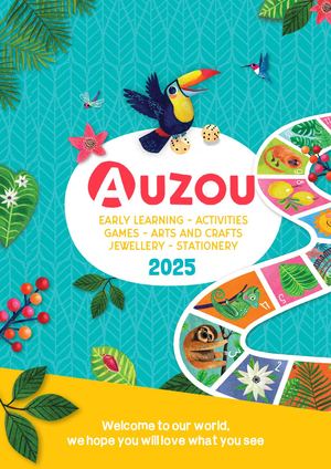 Catalogue Auzou Toys, Games and Crafts 2025
