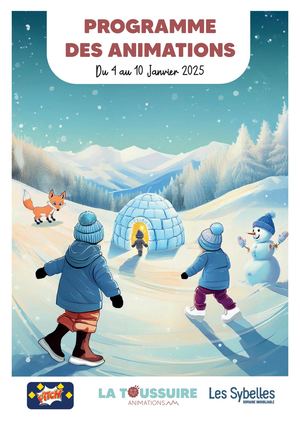 Programme Des Animations Du 4 Au 10 Janvier