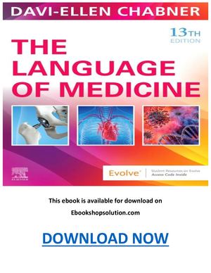 Calaméo - The Language Of Medicine 13th Edition PDF