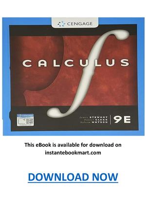 Calculus 9th Edition By James Stewart Pdf