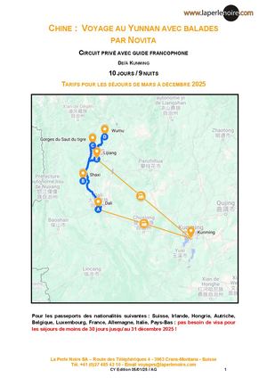 Voyage Au Yunnan Par Novita
