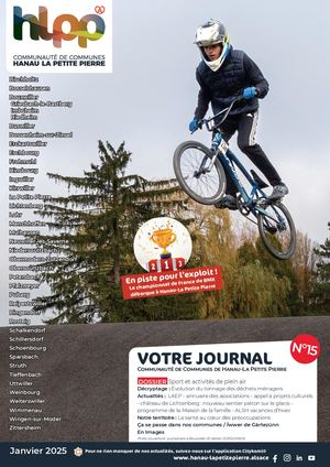 JOURNAL INTERCOMMUNAL NUMERO 15 #JANVIER 2025