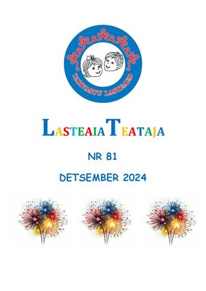 Lasteaia Teataja Detsember 2024