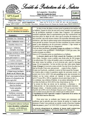 Bulletin SPN Gard Février 2024 -Janvier 2025