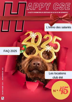 Happy CSE N°45 Jan 2025