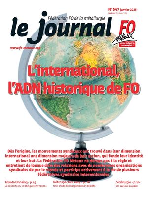 Janvier 2025 / L'internationale, l'ADN de FO