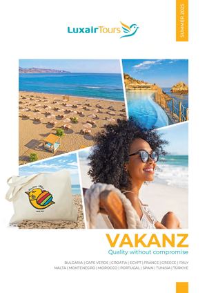 Brochure Vakanz Eté 2025 Luxair Tours English