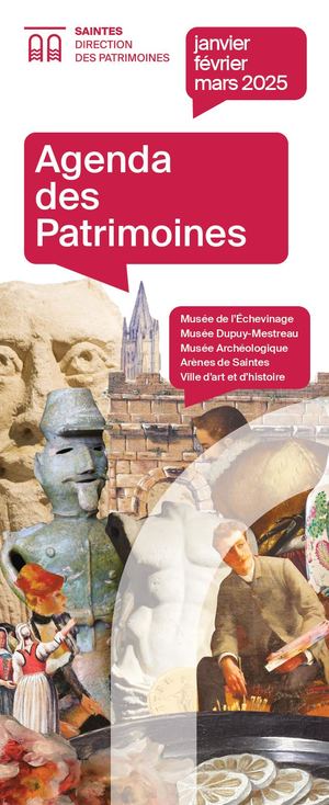 Agenda des Patrimoines Janvier Février Mars 2025