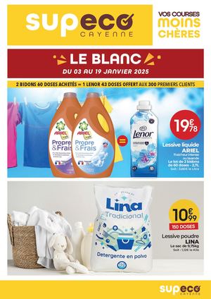 PROSPECTUS SUP ECO CAYENNE GUYANE JANVIER 2025