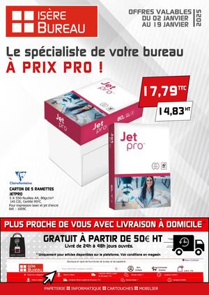 Catalogue ISERE BUREAU janvier 2025