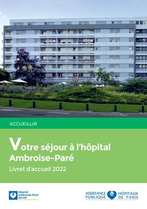 2024-11- Livret D'accueil Ambroise Paré