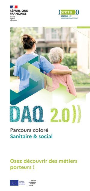 DAQ 2.0 Parcours Coloré Sanitaire et social - Sens 2025