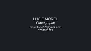 Portfolio Morel Lucie