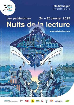 Nuit De La Lecture Prog 24 26 Janv 2025 Mediatheque Smh