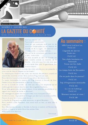 Gazette Comite N°2 07.01.2025