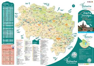 Carte Touristique du Pays de Thiérache 2021