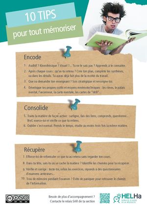 10 Tips pour tout mémoriser