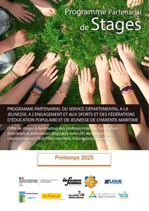 Programme Partenarial De Stages Printemps 25