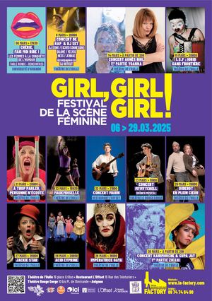 GIRL GIRL GIRL//Festival des écritures féminines 2025