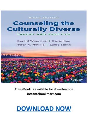 Counseling The Culturally Diverse Theory And Practice 9th Edition Pdf