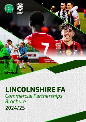 Lincolnshire FA Commercial Partnerships Brochure 2024