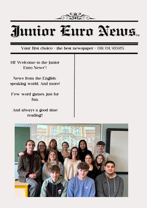 Junior Euro News N°01