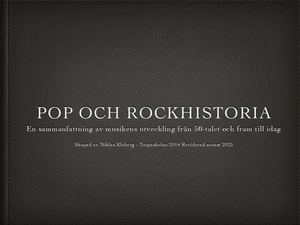 Popochrock Torpaskolan Niklas Kleberg