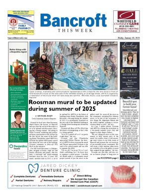 Bancroft This Week Jan 10, 2025