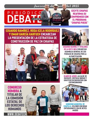 Debate Chiapas Jueves 09 De Enero Del 2025
