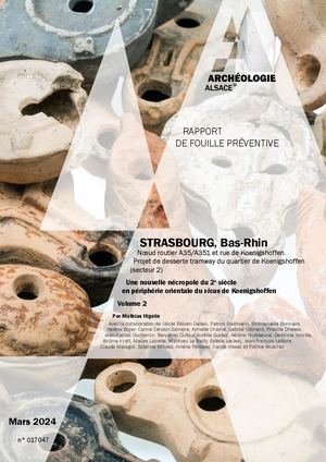 STRASBOURG, Nœud routier A35/A351 et rue de Koenigshoffen. Projet de desserte tramway. Volume 2 (f)