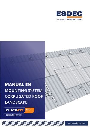 Click Fit EVO Corrugated Roofs ALMA SOLAR (EN).