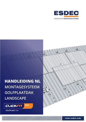Click Fit EVO Golfplatendaken ALMA SOLAR (NL).