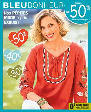 E-catalogue Bleu Bonheur - coups de coeur à prix remisés