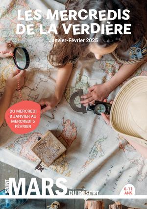 Plaquette Mercredis Janvier Février Verdière