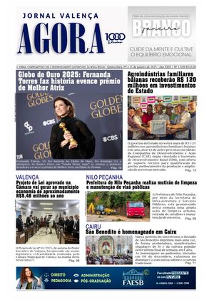 Jornal Valença Agora Edição Nº 1 028
