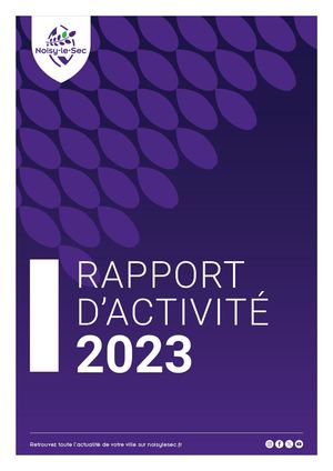 Rapport d'activité 2023