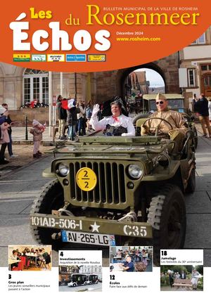 ECHOS DU ROSENMEER DÉCEMBRE 2024