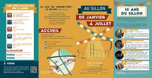 Programme du Sillon janvier à juillet 2025