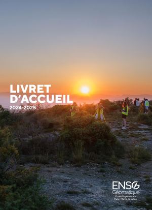 Livret d'accueil étudiant ENSG 2024 2025