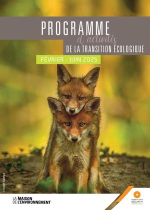 Programme d'activités de la transition écologique _ février - juin 2025